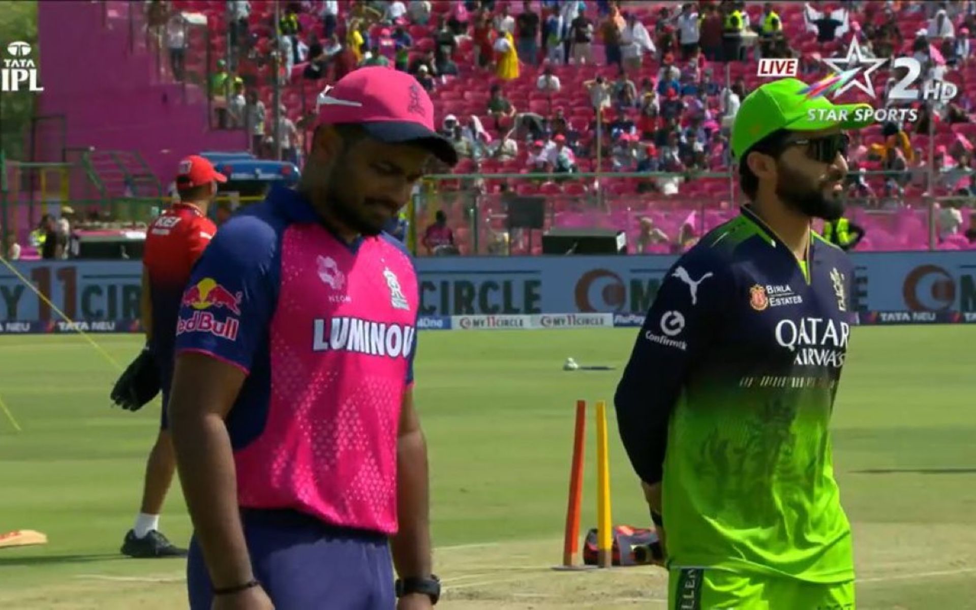Sanju Samson Brings In Wanindu Hasaranga As Rajat Patidar Opts To Bowl First